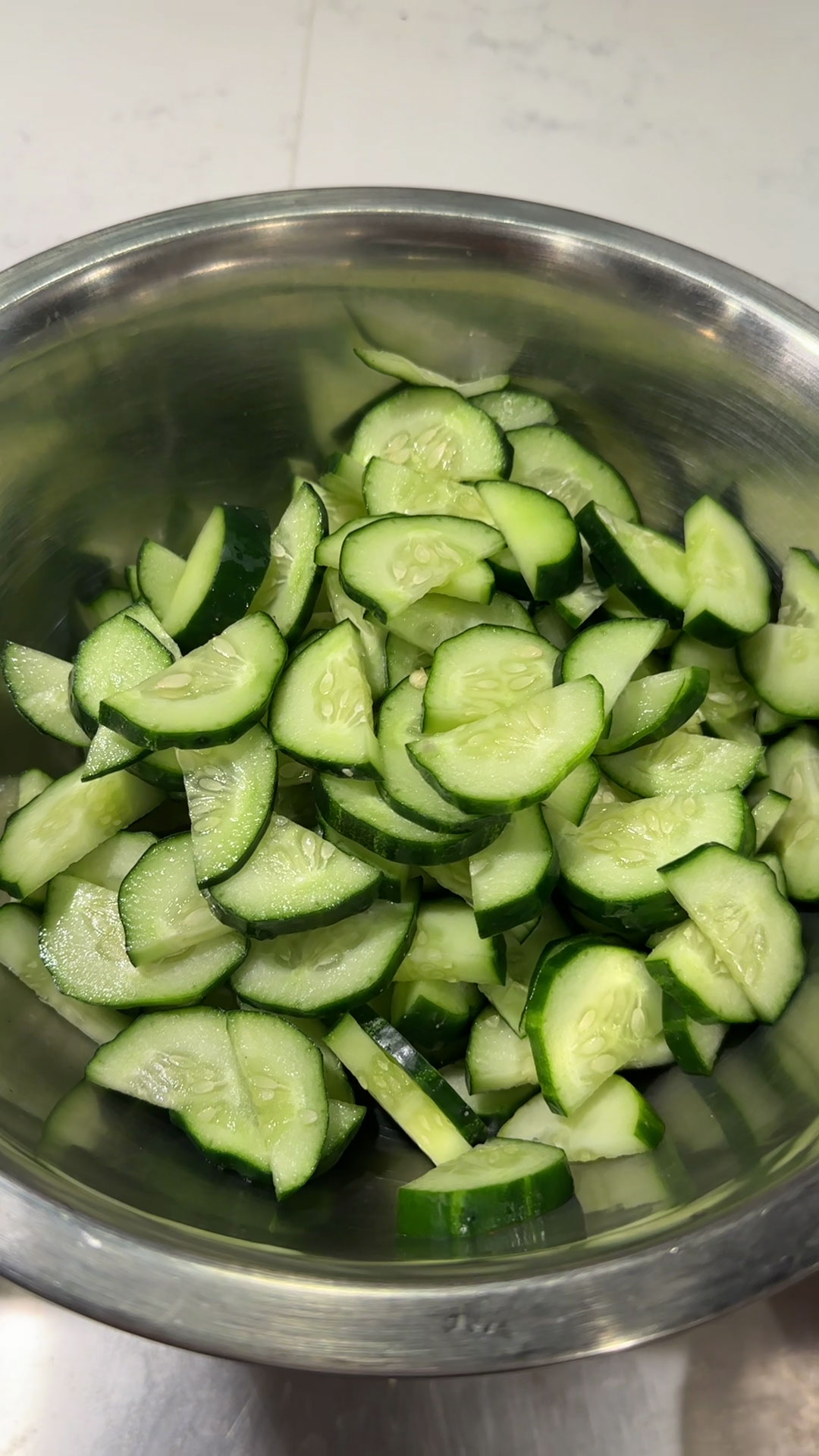 Moon-shaped Cucumbers