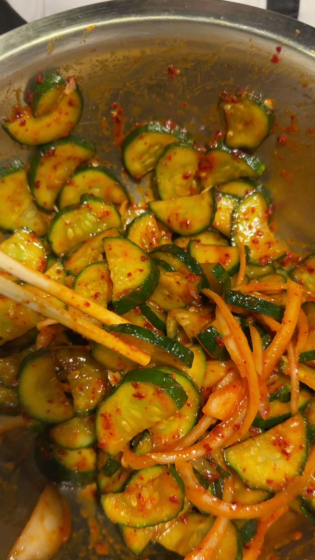 Spicy Cucumber Banchan