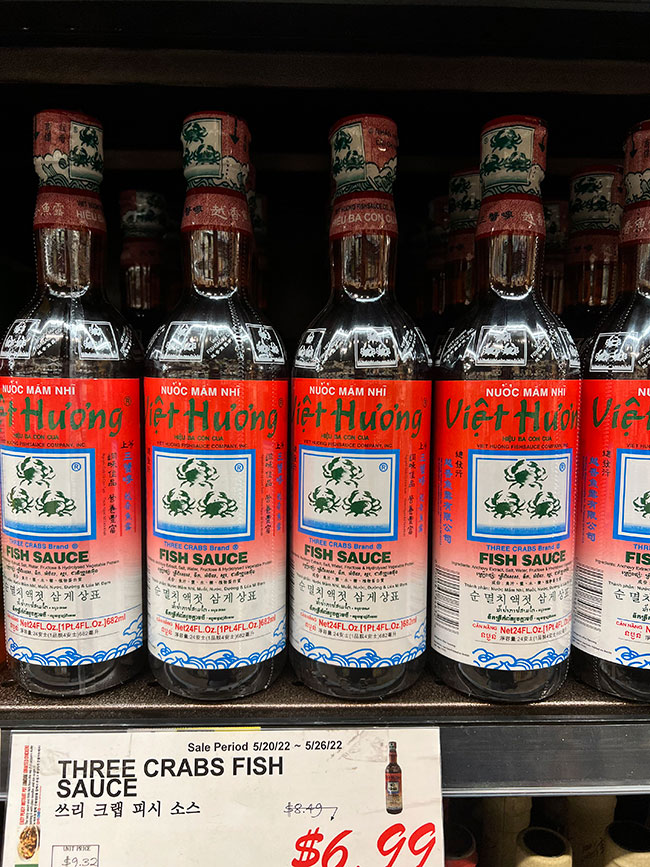 Bottles of Fish Sauce