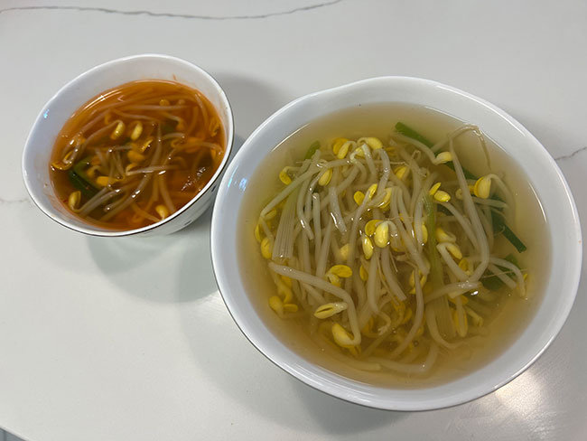 Soybean Sprout Soup 