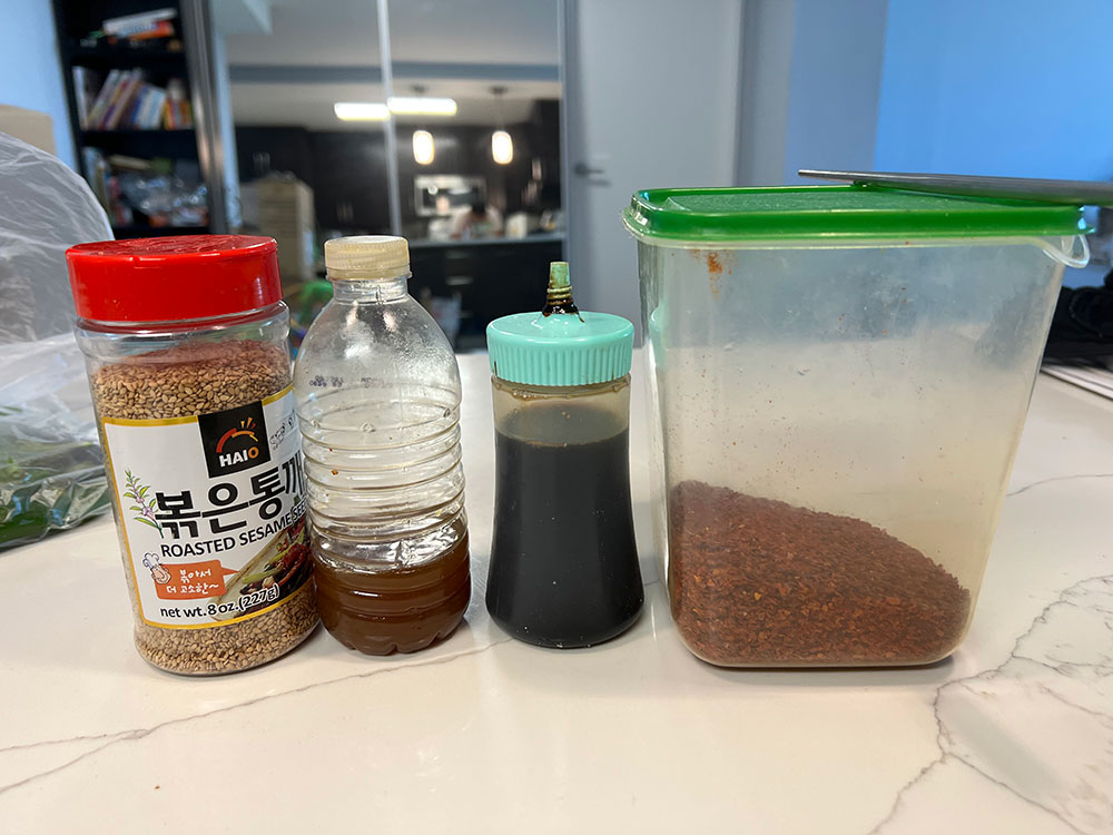 Fried eggplant dipping sauce ingredients