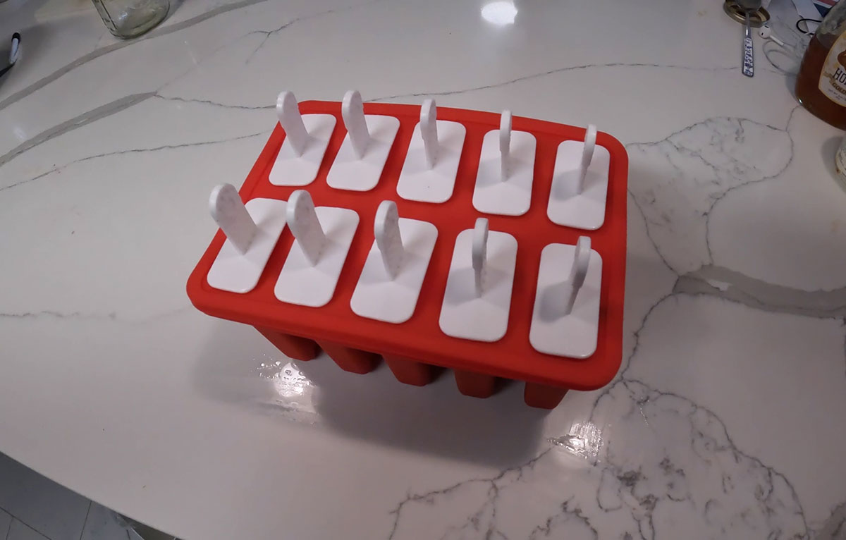 Ice Cube Tray Mini Fruit Popsicles - Tastes Better From Scratch