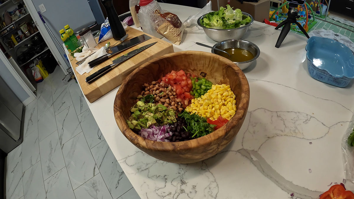 Viral 'Cowboy Caviar'-Inspired Salad (Meal Prep)