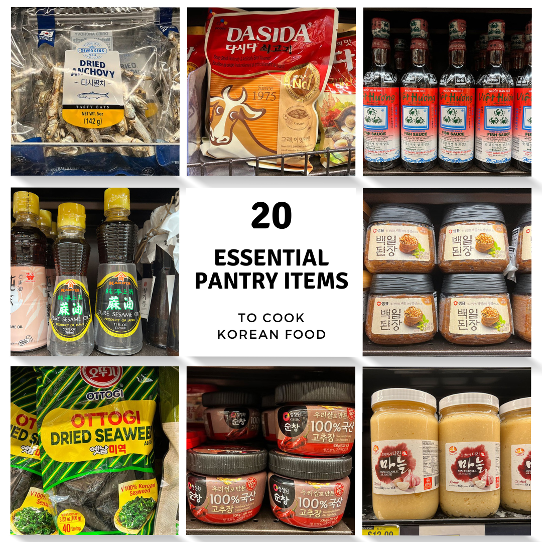20 Pantry Essentials for Korean Cooking 