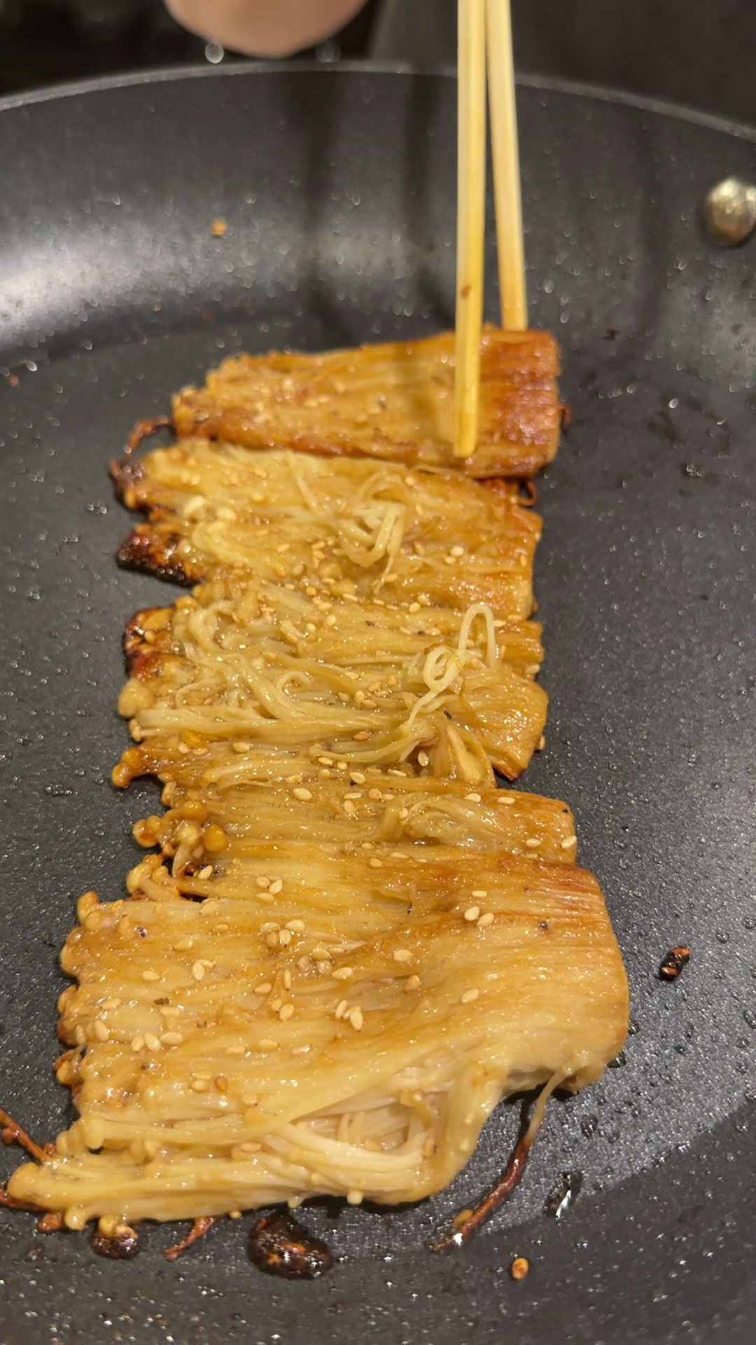 Soy Garlic Enoki Mushroom