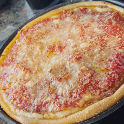Chicago-Style Deep Dish Pizza Recipe - Chisel & Fork