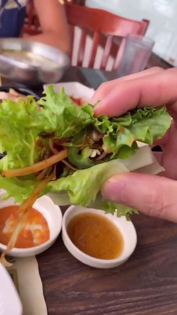 Ssam or Korean Lettuce Wrap