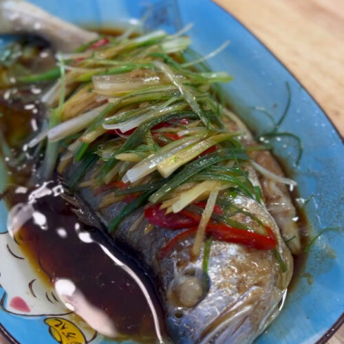 Cantonese Steamed Fish Chef Chris Cho