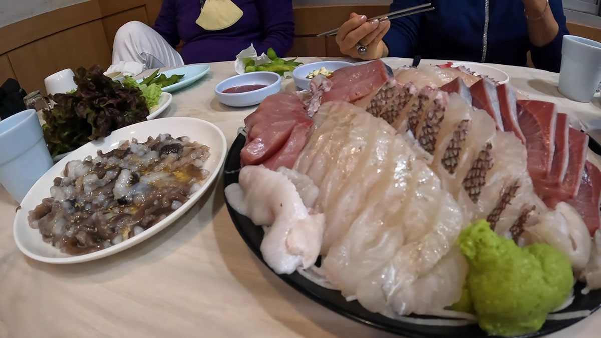 Hwe or Korean Sashimi