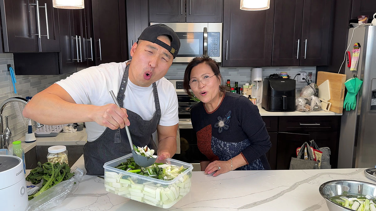 Chef Chris Cho and Mama Cho 