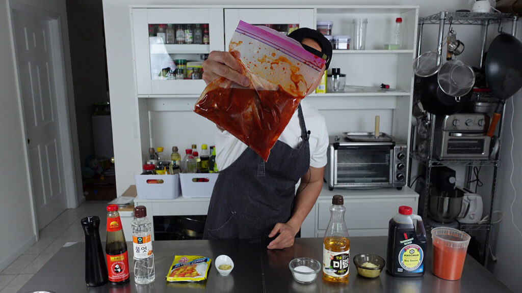 Korean Spicy BBQ Chicken - Chef Chris Cho