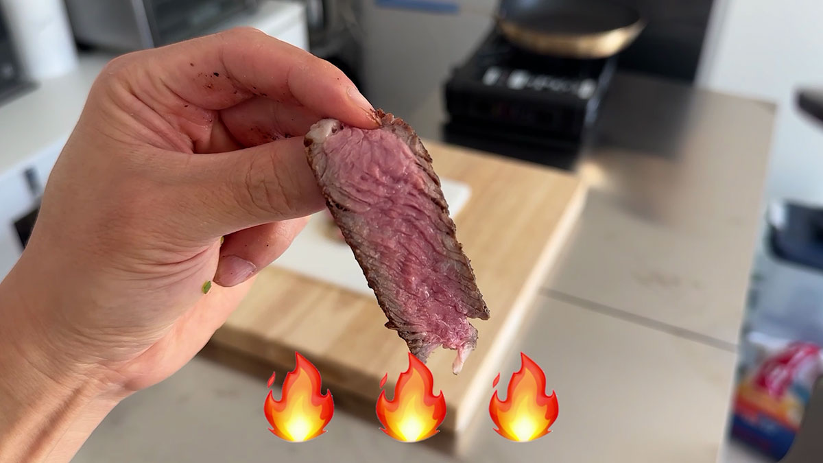 Leftover steak