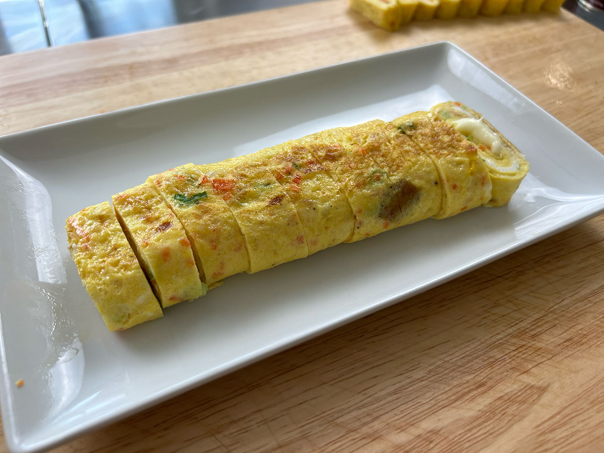 Korean Rolled Omelette or Gyeran Mari 