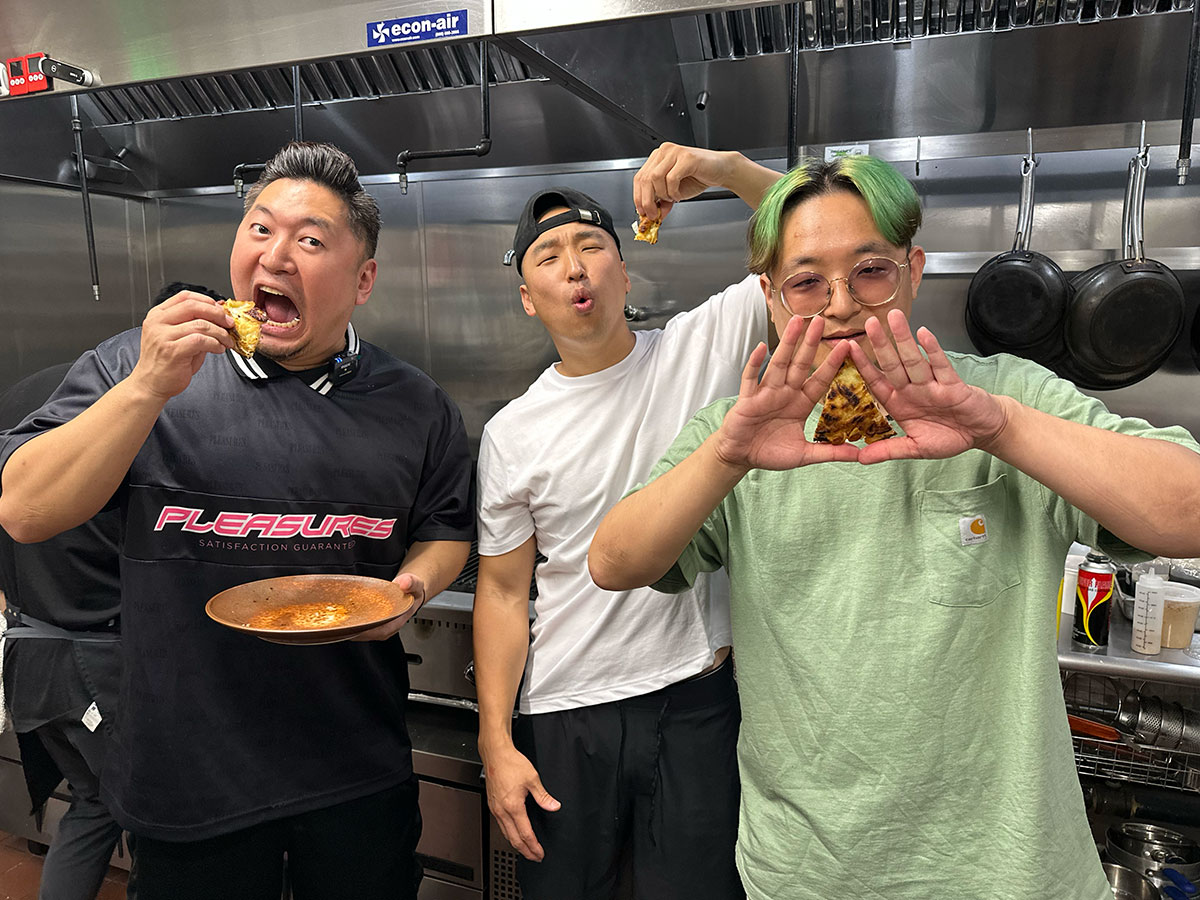 BAP ROSS, Chef Chris Cho, and Rekstizzy