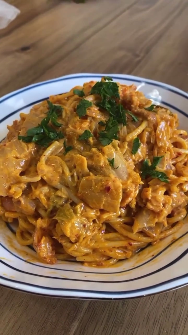 Kimchi Pasta