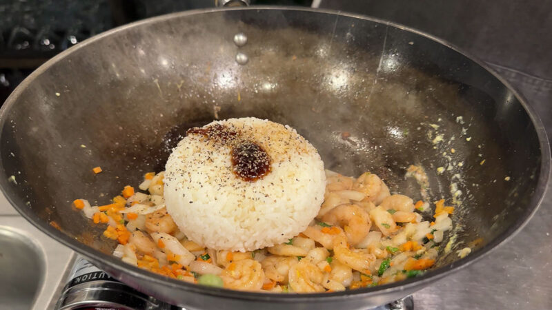 Quick Shrimp Fried Rice Recipe - Chef Chris Cho