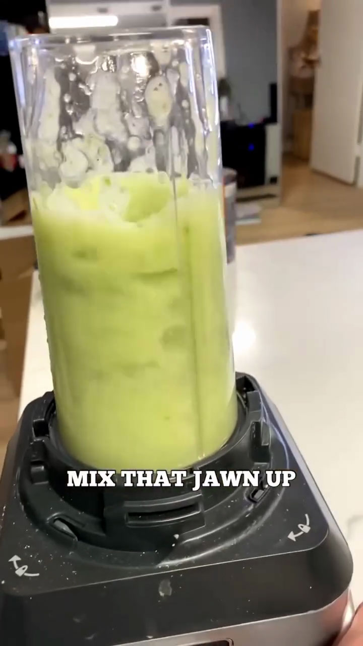 Blended scallions, jalapeno, and Korean radish