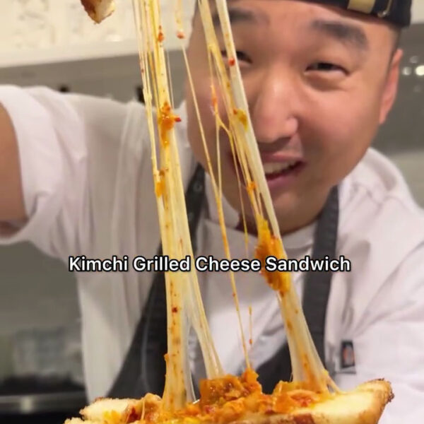Korean-style Grilled Cheese Sandwich
