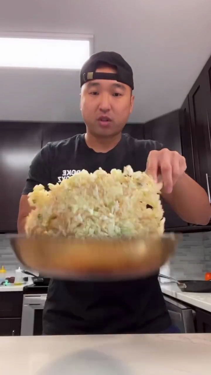 Mix the rice thoroughly 