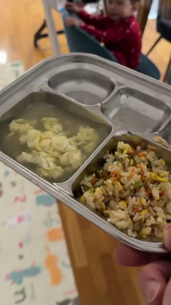 Egg Fried Rice and Egg Drop Soup