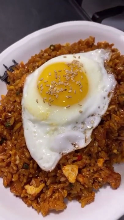 Spicy Chicken Fried Rice