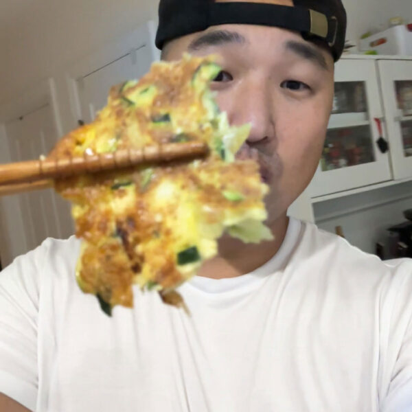 Korean Zucchini Pancake (Hobak Jeon)