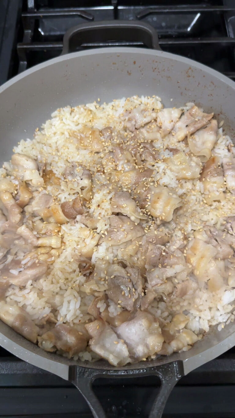 Pork Belly Fried Rice - Chef Chris Cho