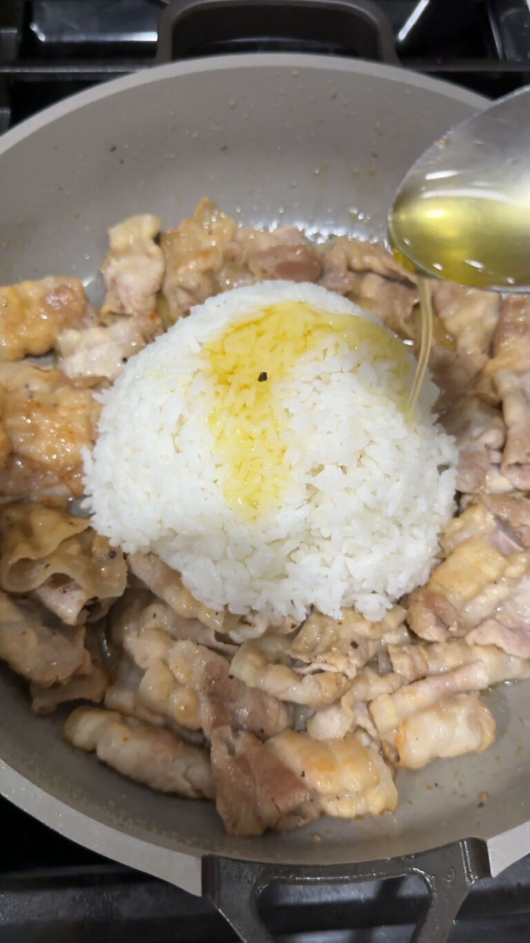 Pork Belly Fried Rice - Chef Chris Cho