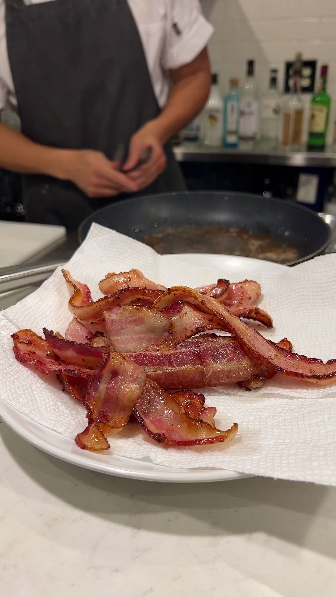 Pan-fried Bacon 