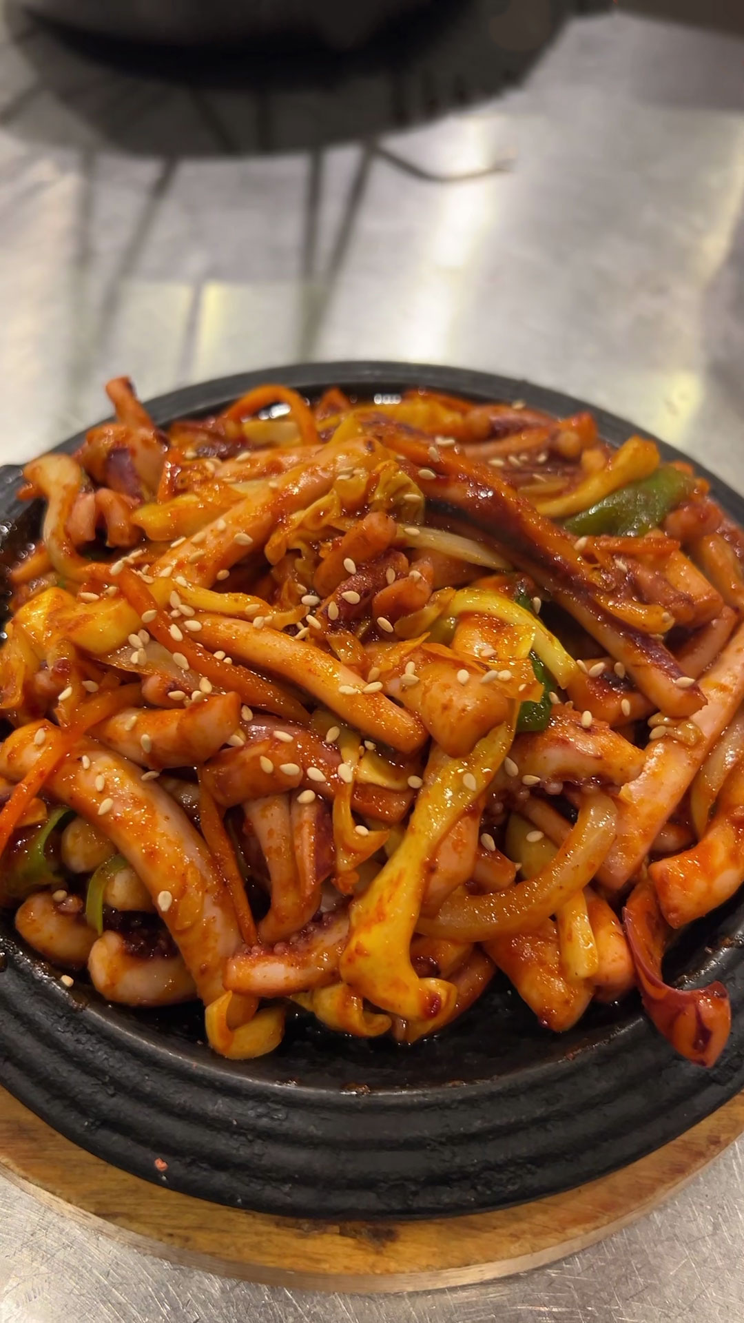 Ojingeo Bokkeum or Spicy Stir Fry Squid