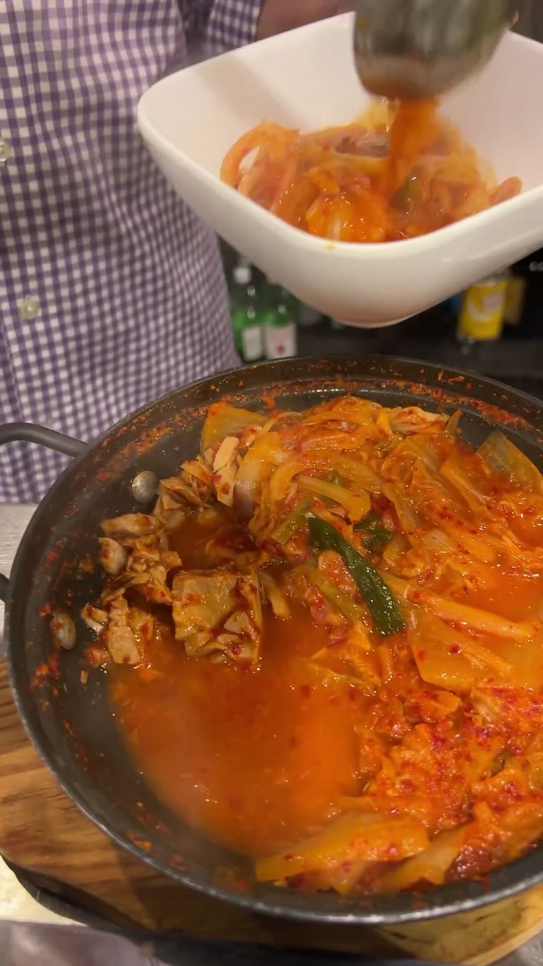 Tuna Kimchi Jjigae 