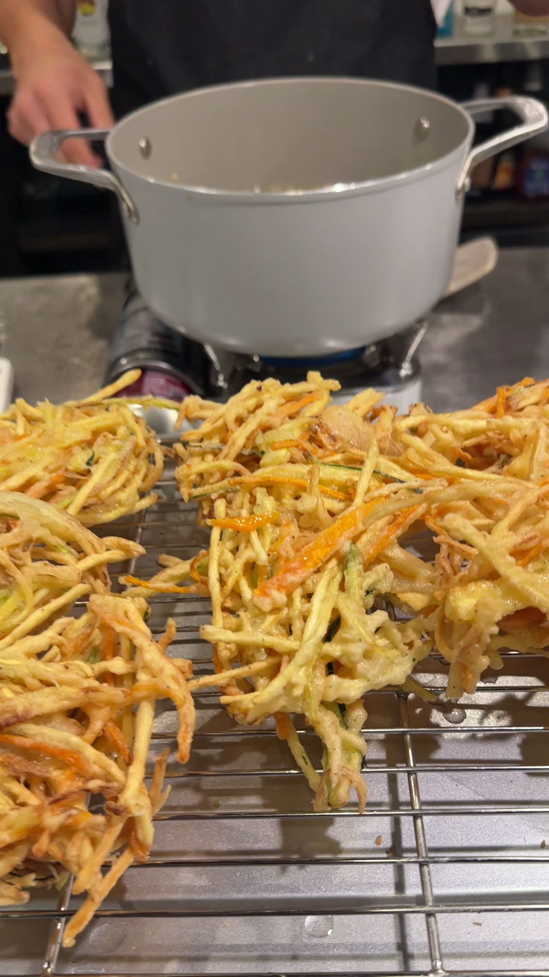 Yachae Twigim or Fried Vegetable Tempura 