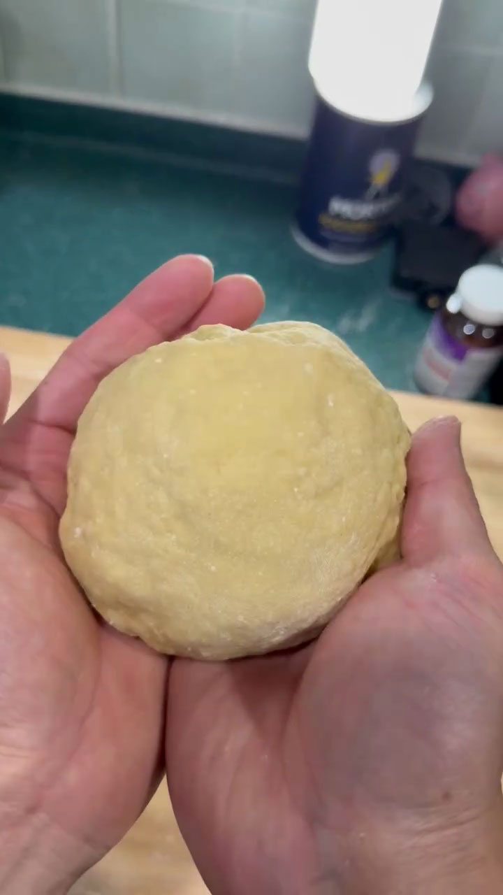 Knead dough for 10 minutes 