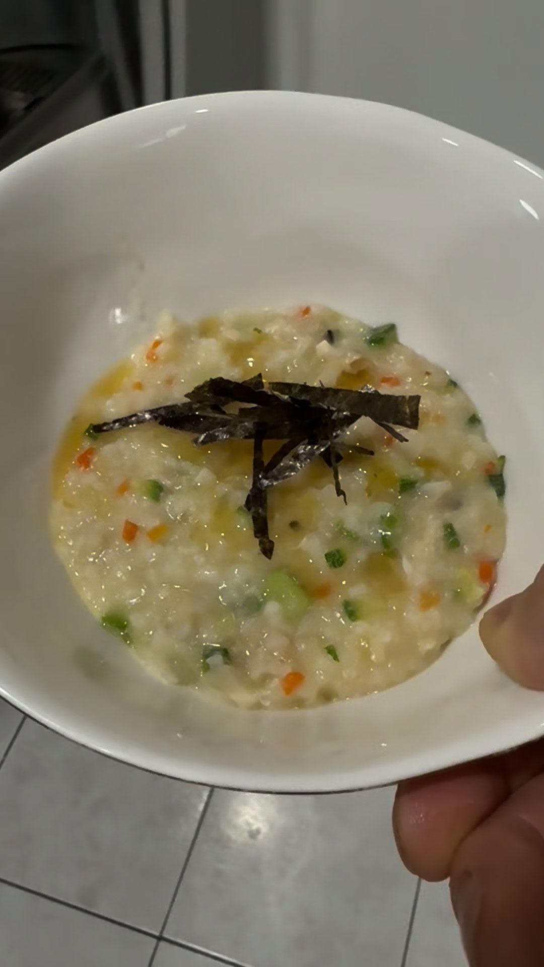 Vegetable Porridge or Yachae Juk