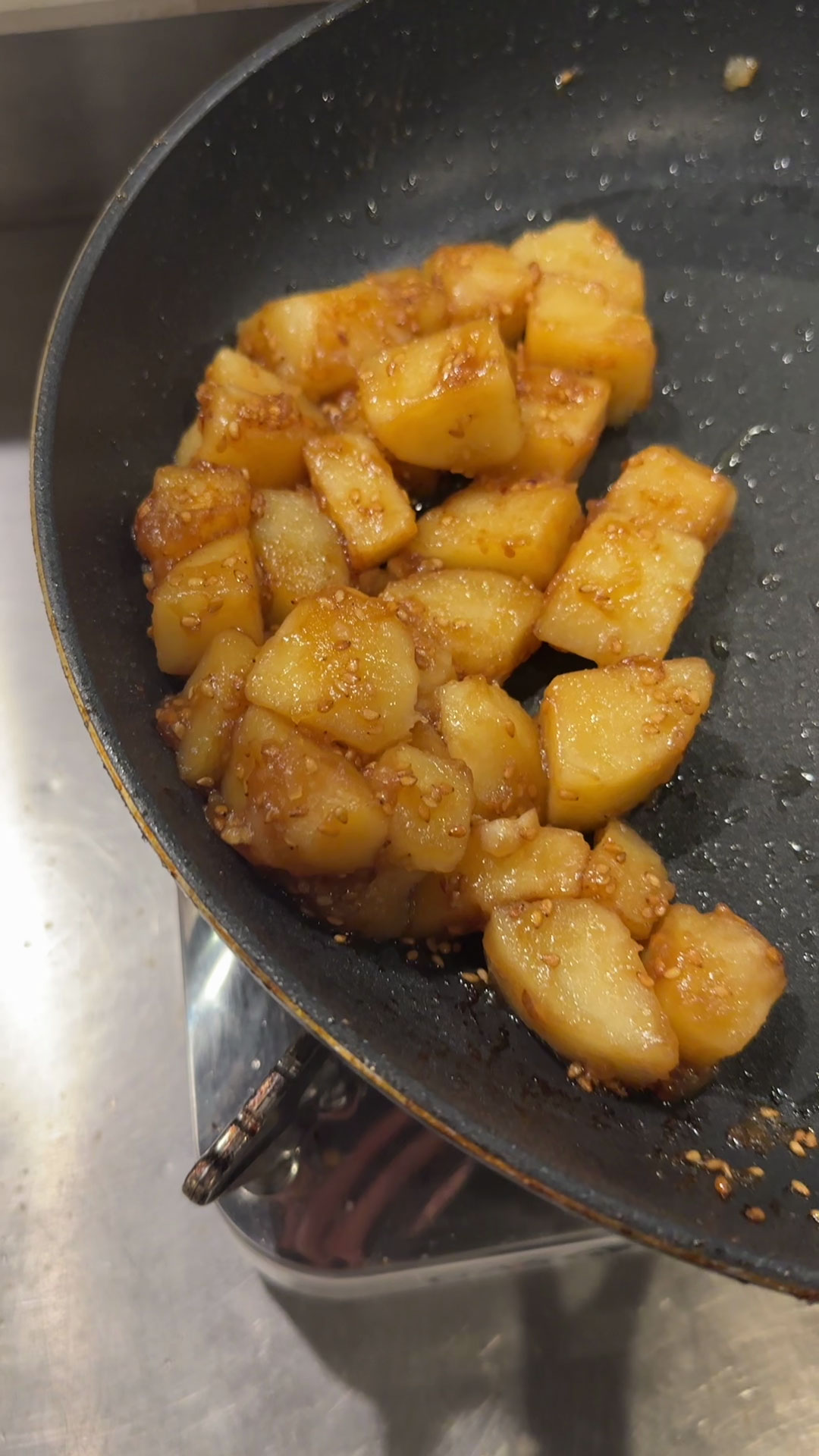 Korean Braised Potatoes or Gamja Jorim