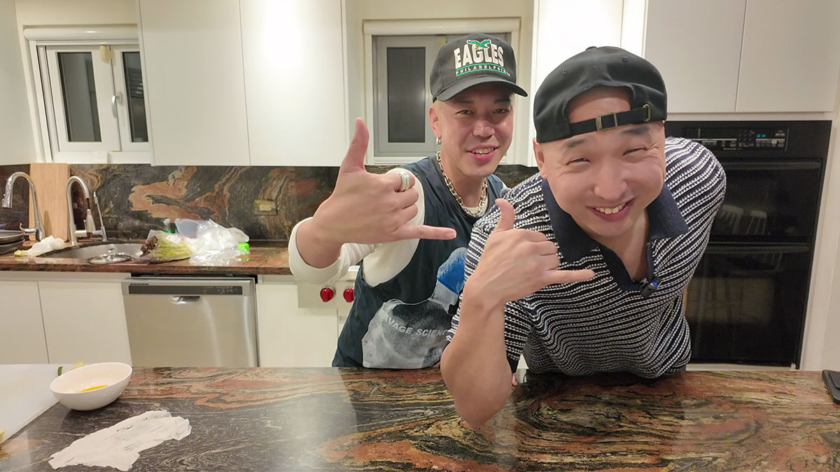 Danny Chung and Chef Chris Cho 