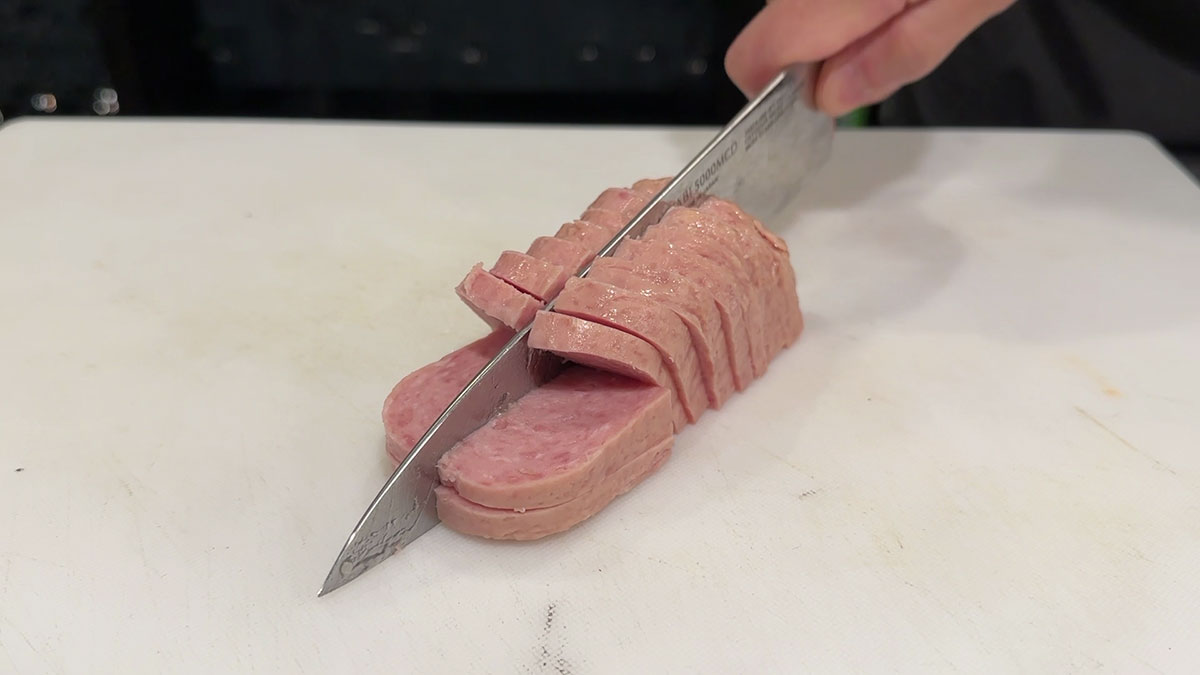 Slice the spam to bitesize pieces