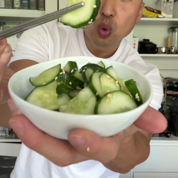 Easy Asian Cucumber Salad