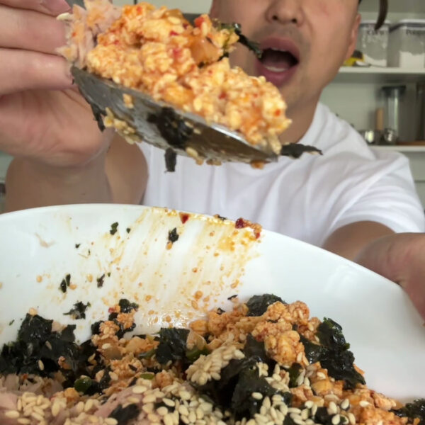 Spicy Minced Tofu Bowl