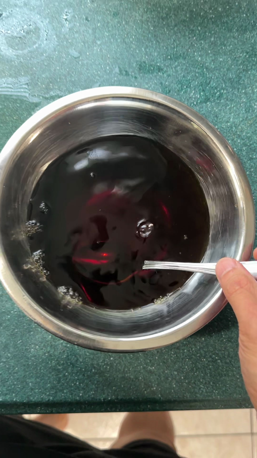 Combine tsuyu, fish sauce, sugar, and water 