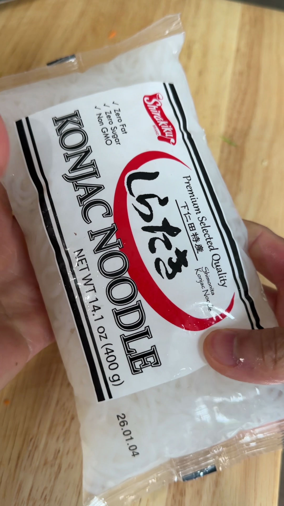 Shirataki Noodles or Konjac Noodles