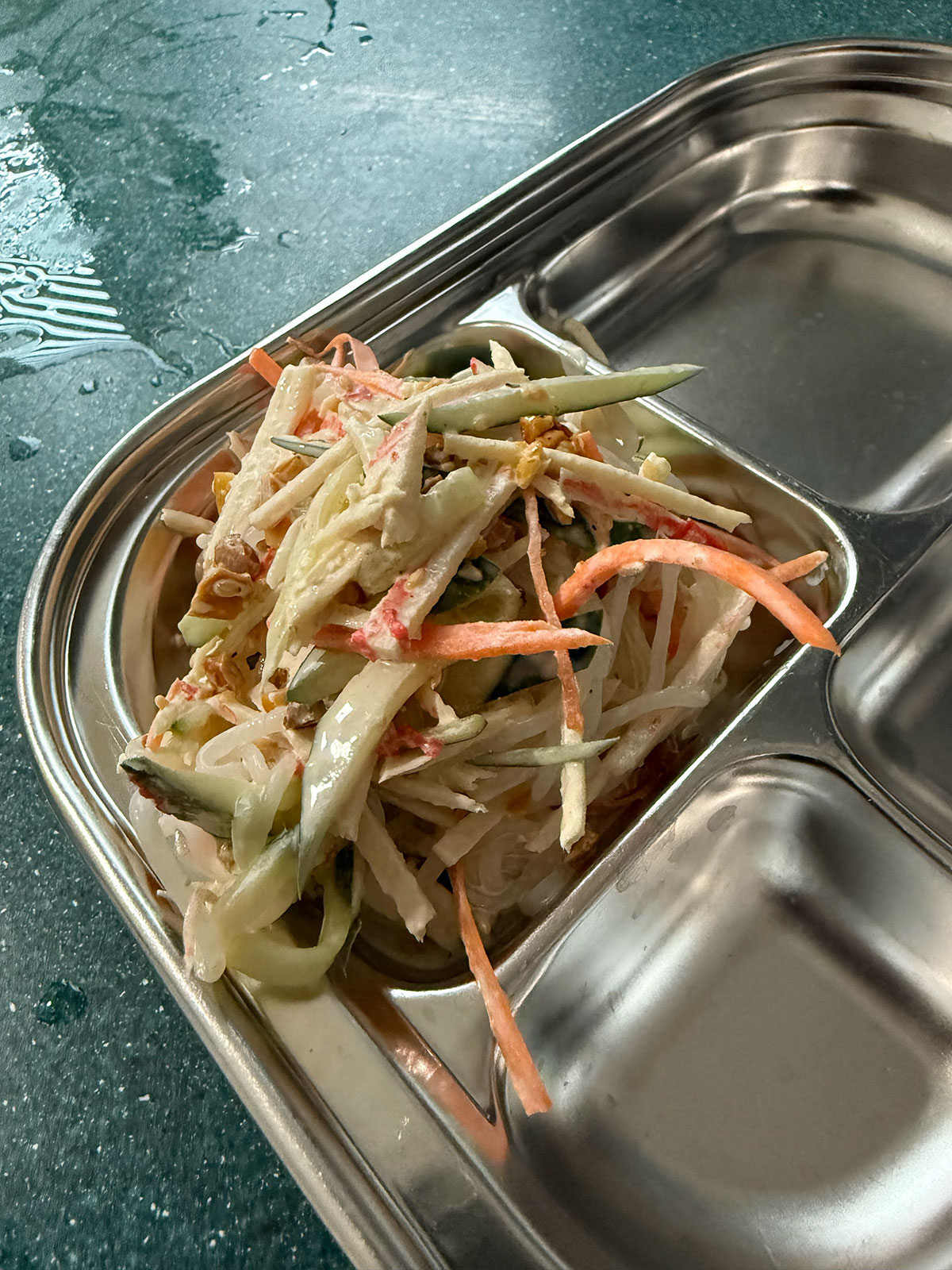 Shirataki Noodle Salad or Konjac Noodle Salad