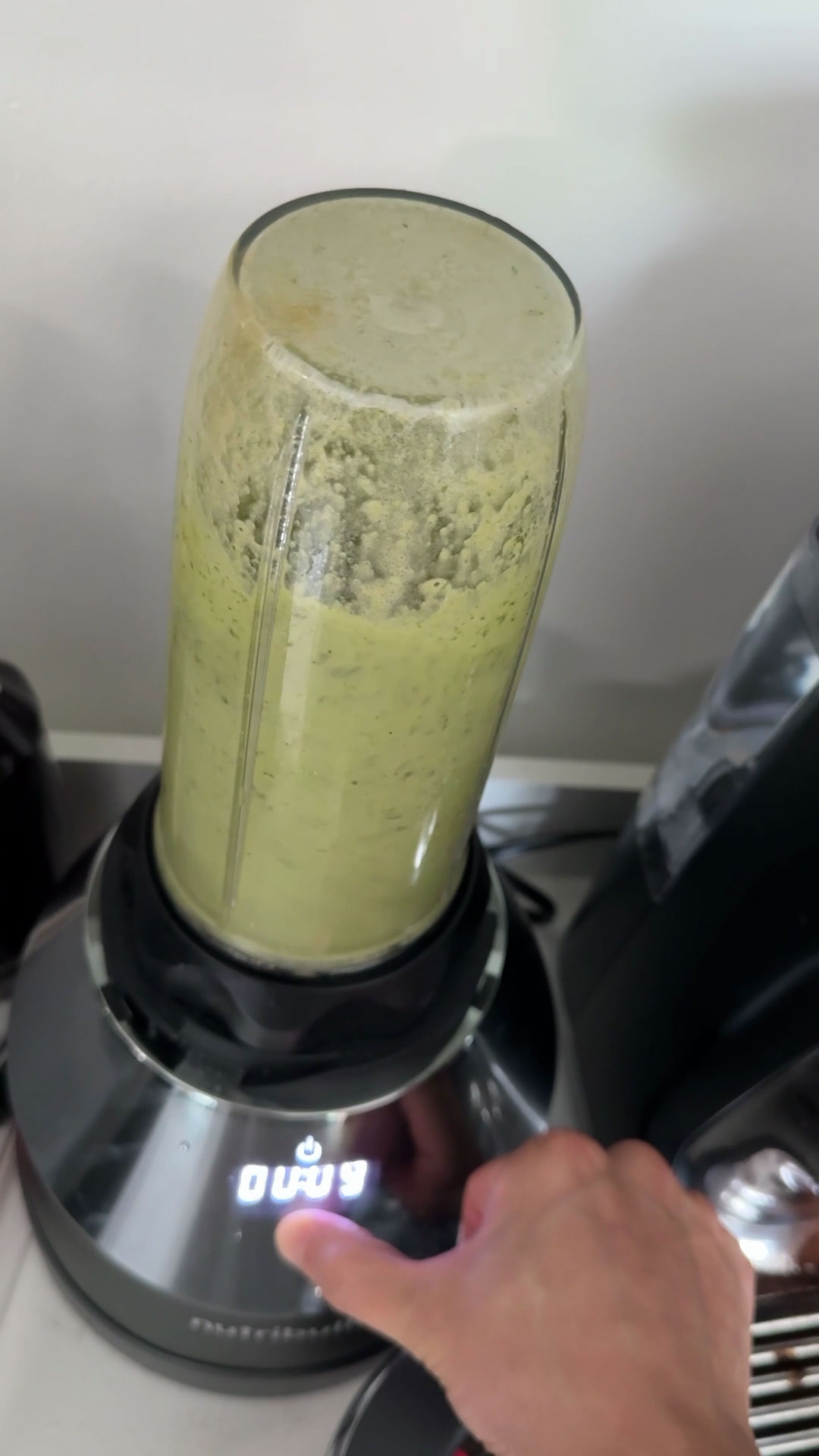 Blend the ingredients to make Perilla Leaf Salad Dressing 