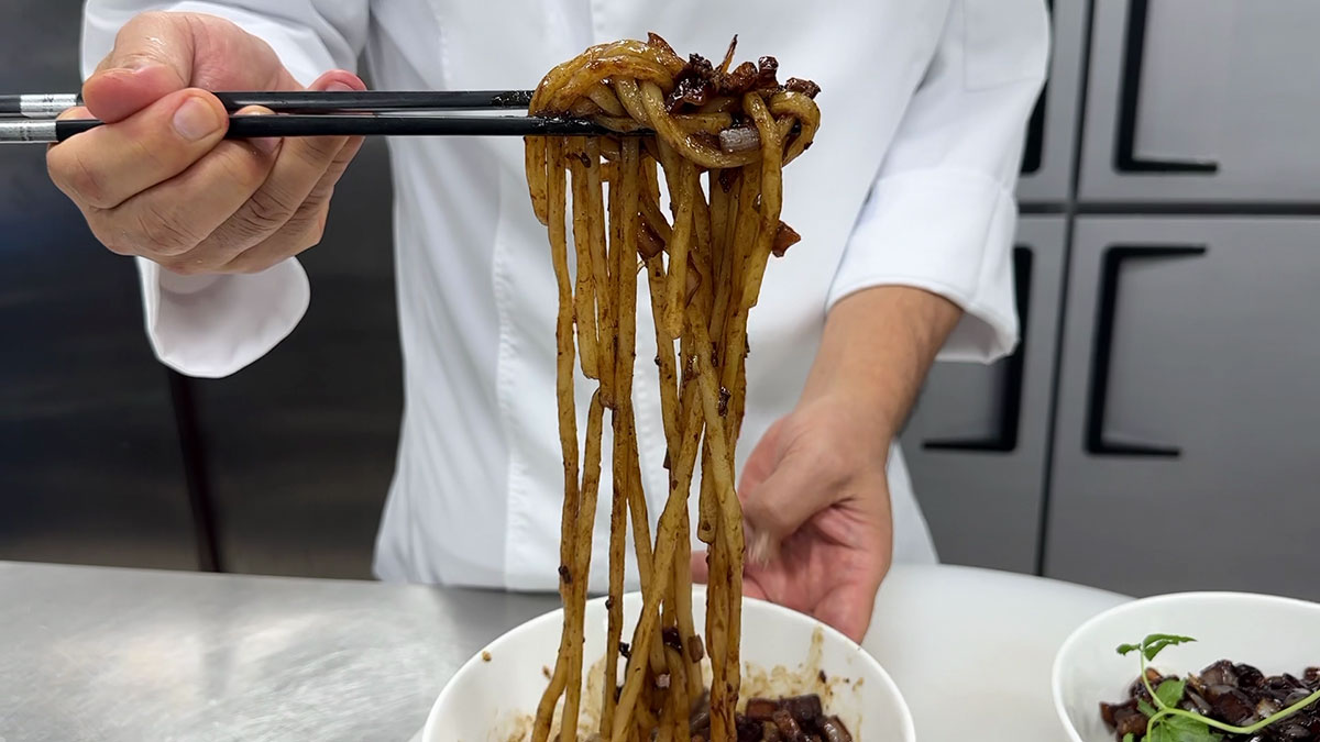 Gan Jjajang or Dry Black Bean Noodles