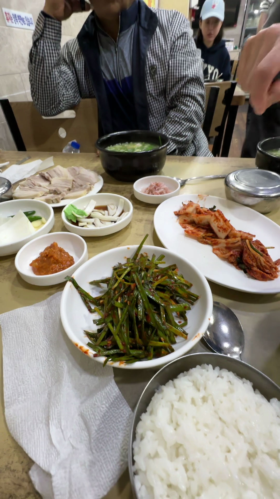 Baechu Kimchi and Buchu KImchi