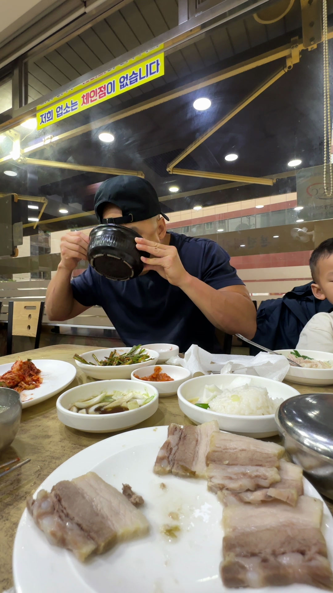 Chef Chris Cho at Busan Gukbap