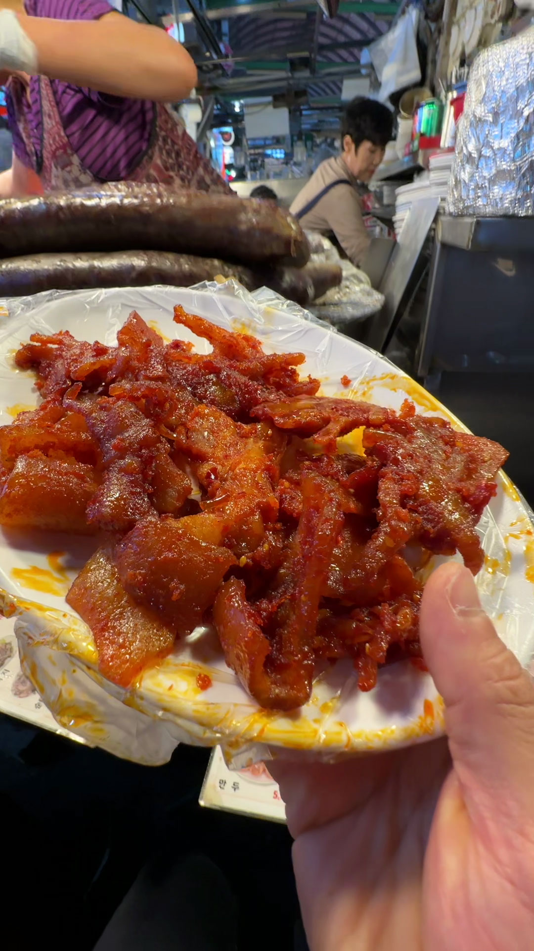 Spicy Chicken Feet and Pork Skin