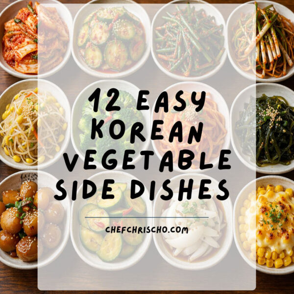 12 Easy Korean Vegetable Side Dishes