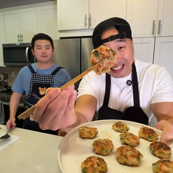 Shrimp Pancake by POV Husband