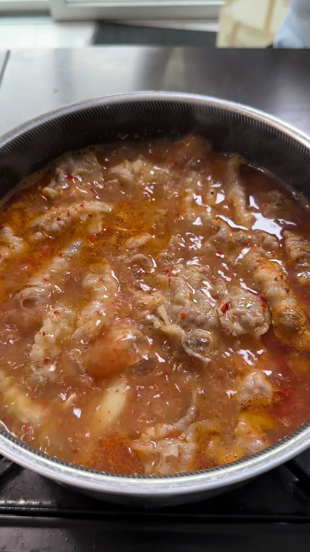 Boiling gamja tang